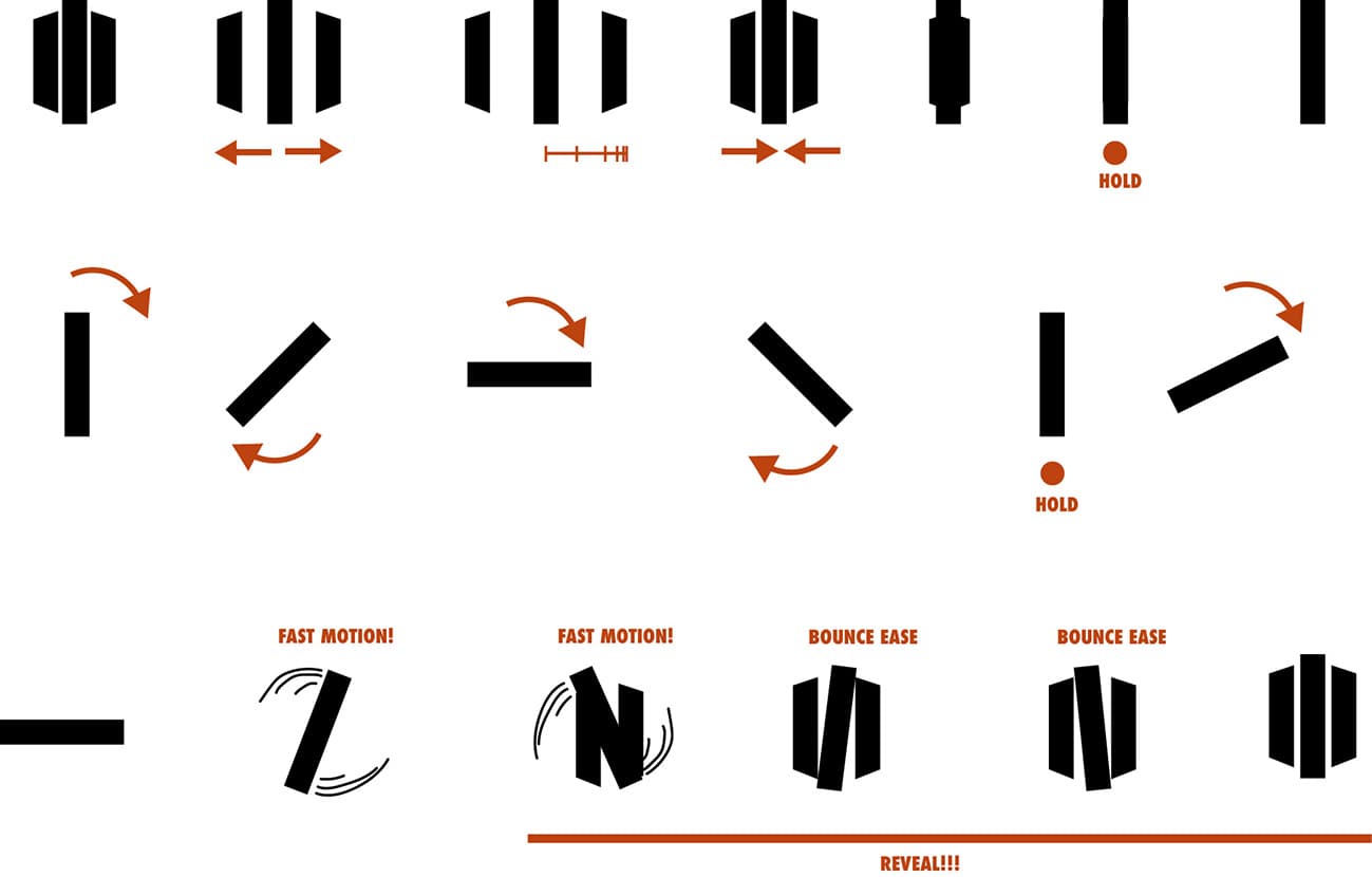 Planning the logo animation