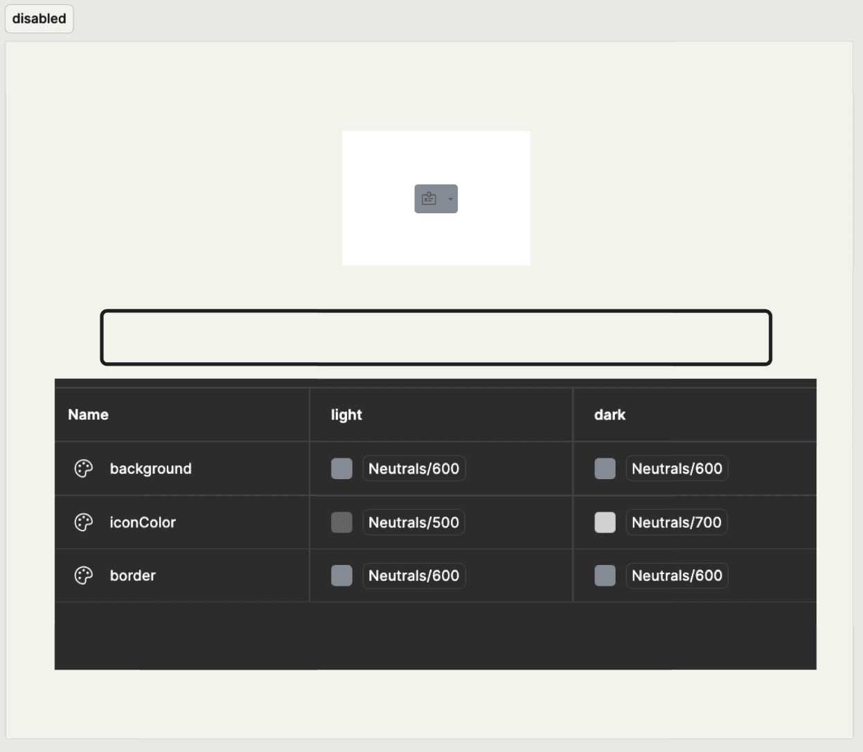 Icon button variant