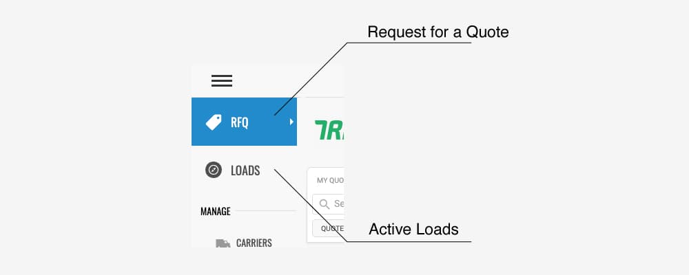 Loads and Quotes dashboards overview