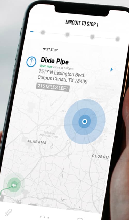 Driver mobile app