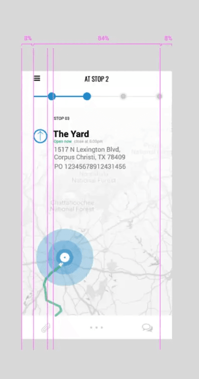 Vertical app view