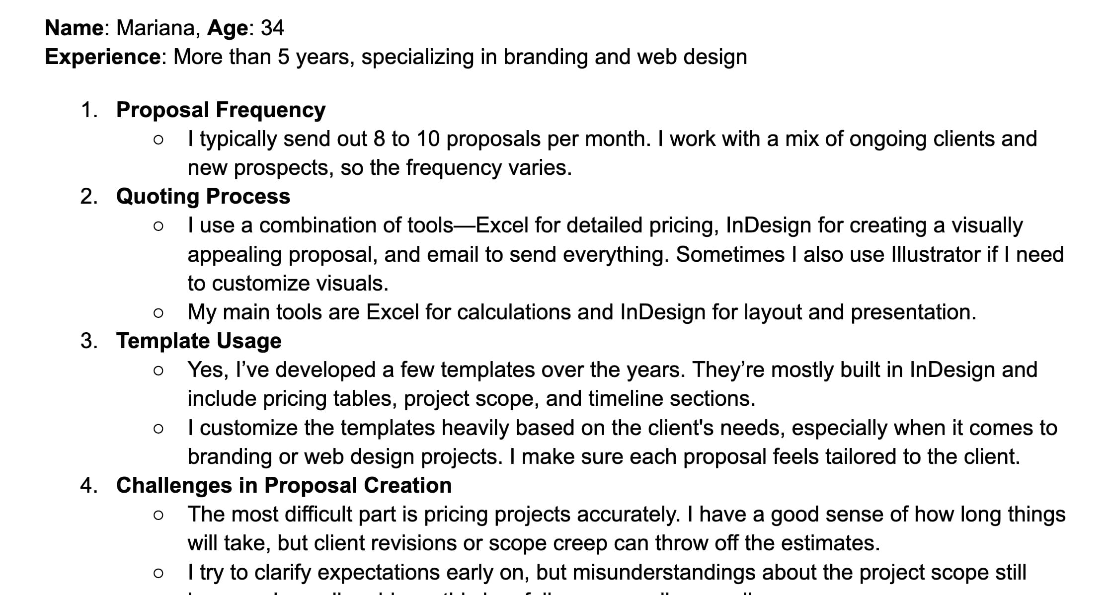 Senior designers